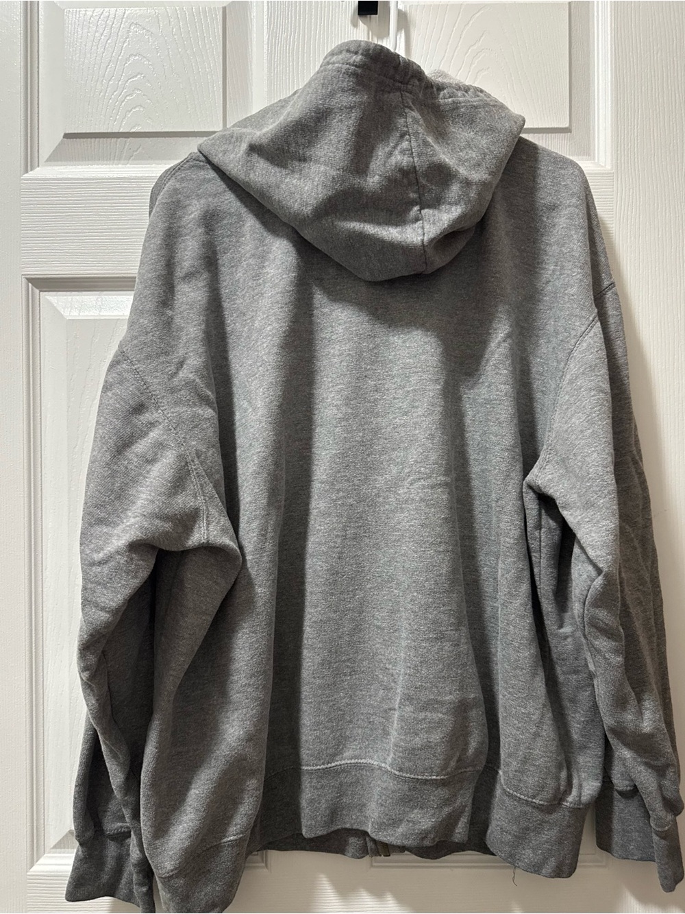 Coca-Cola Gray Hoodie with Red Logo Print - Picture 3 of 4